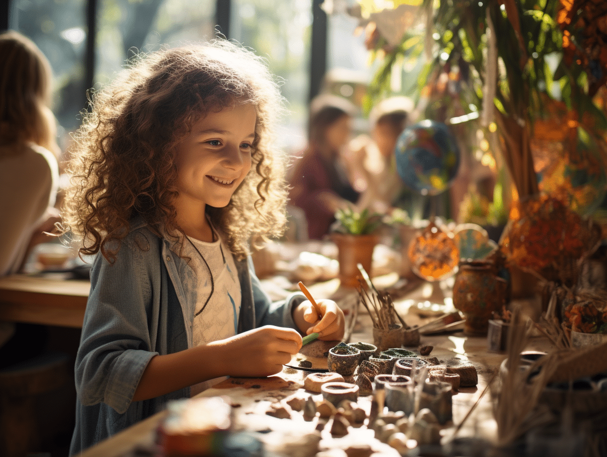 Loisirs créatifs pour enfants : développer leur créativité